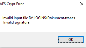 TXT File has the same error